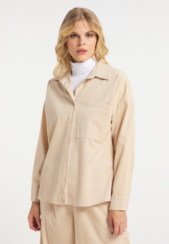 IZIA Bluse in Beige: predná strana