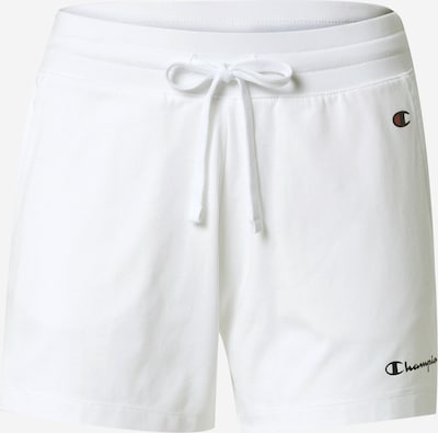 Champion Authentic Athletic Apparel Calças de desporto em vermelho / preto / offwhite, Vista do produto