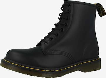 Dr. Martens Lace-up bootie '1460 Smooth' in Black: front
