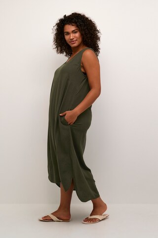 Robe KAFFE CURVE en vert