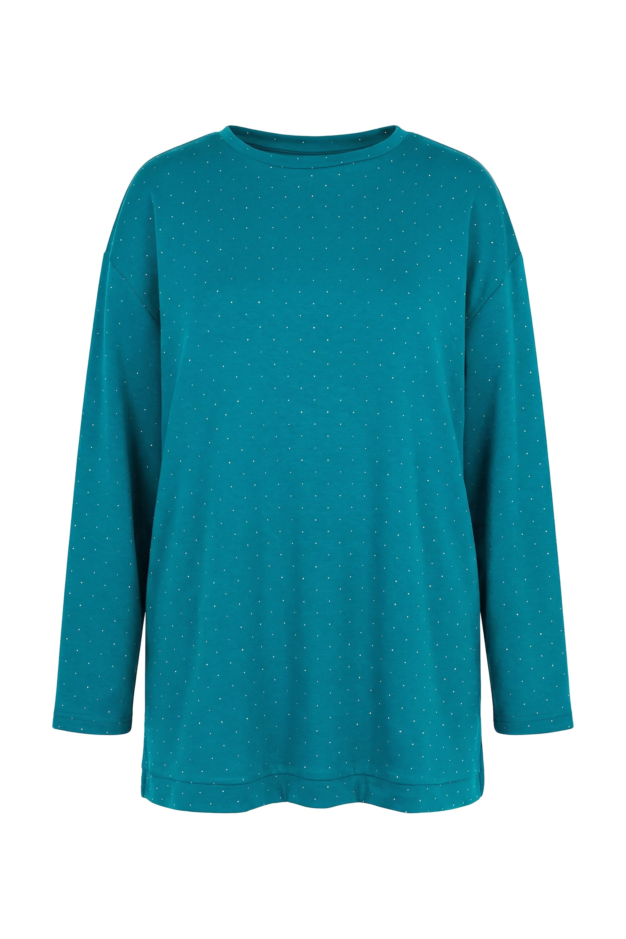 MIAMODA Sweatshirt in Blau: Vorderseite
