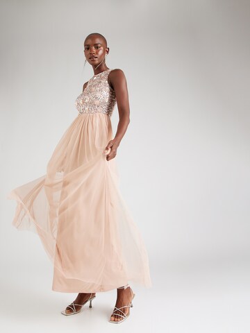 LACE & BEADS Evening Dress 'Hazel' in Pink