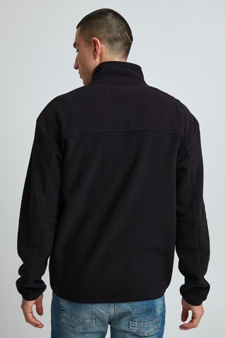 BLEND Zip-Up Hoodie in Black