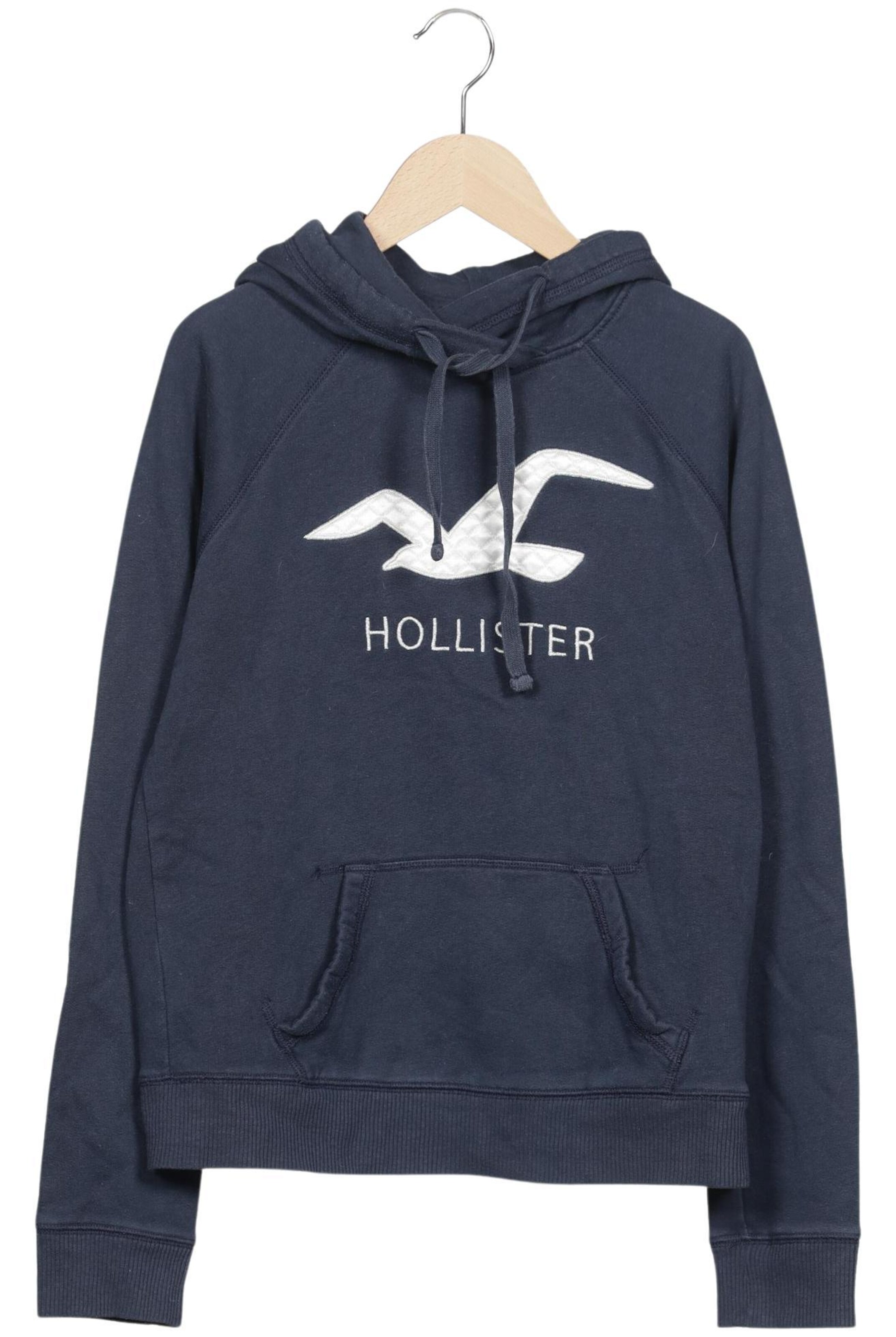 HOLLISTER Sweatshirt & Zip-Up Hoodie in S in Blue: front