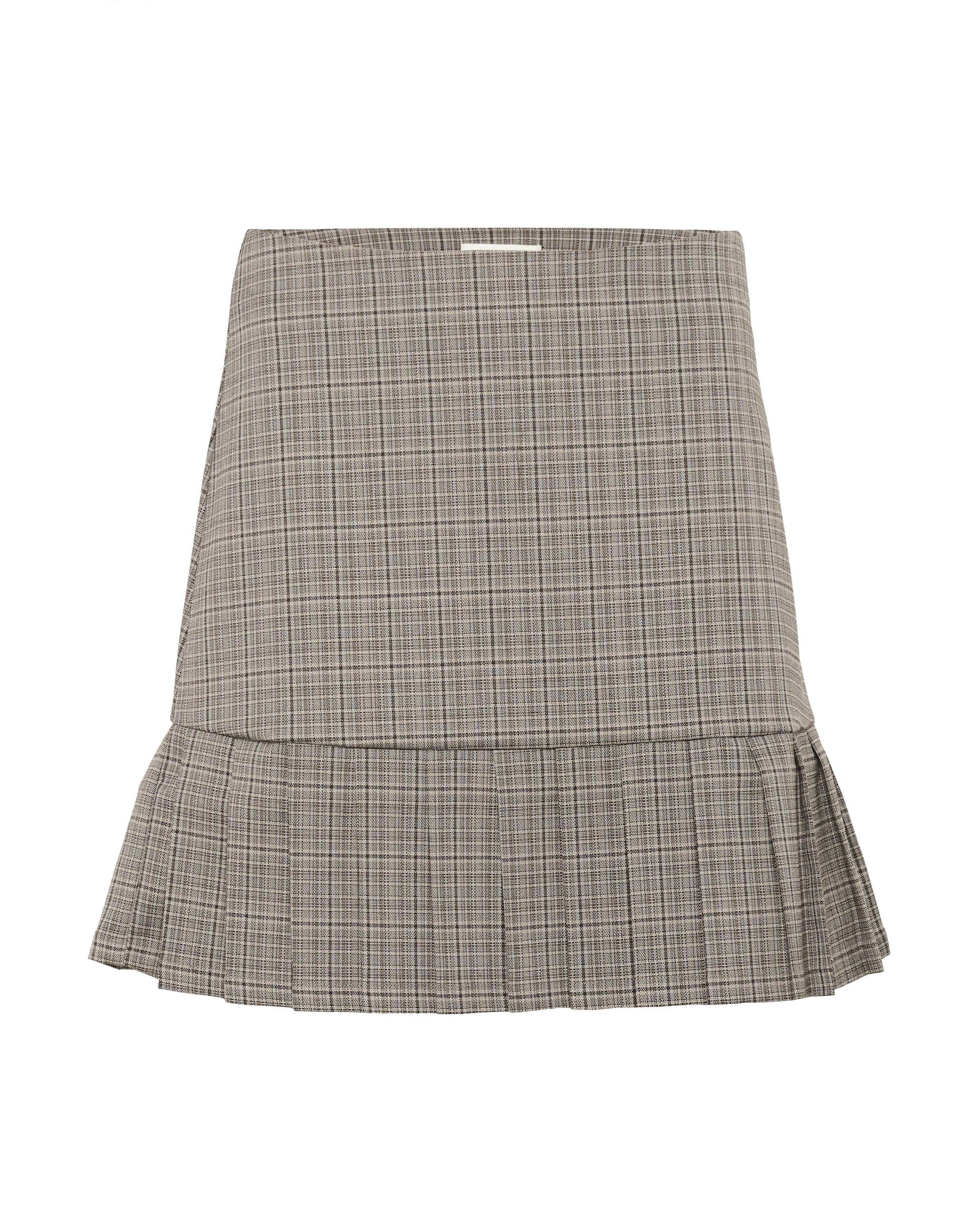 KAREN BY SIMONSEN Rock 'Borg' in Grau: Vorderseite