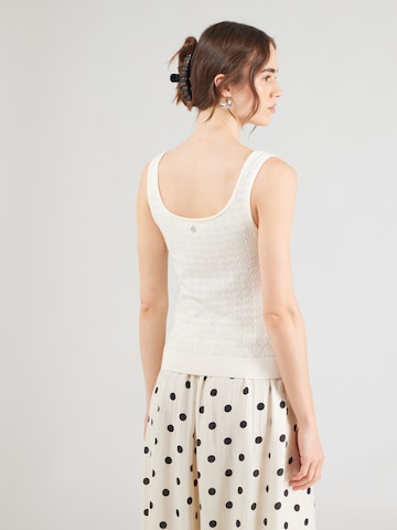 Top in maglia 'NINA' di GUESS in beige