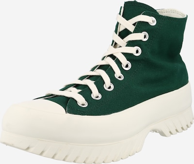 CONVERSE Sneaker high 'Chuck Taylor All Star Lugged' i creme / mørkegrøn / sort, Produktvisning