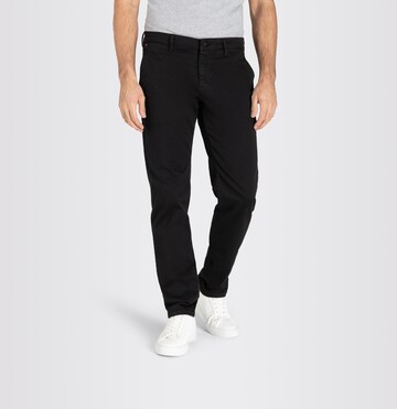 MAC Slim fit Chino Pants in Black: front