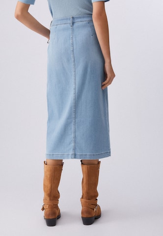 mėlyna Liu Jo Sijonas