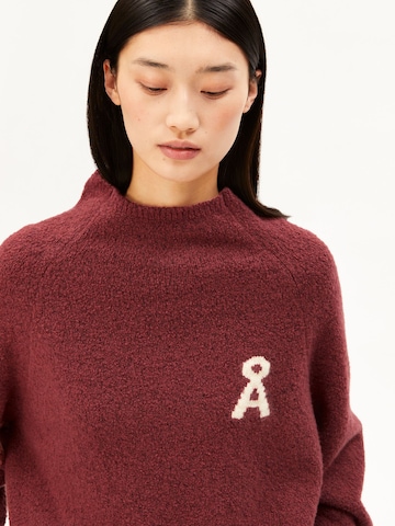 ARMEDANGELS Sweater 'Iconic Å Monaala' in Red