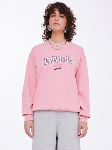 Ball - Sweatshirt 'Baltaylor Sweat' em rosa: frente