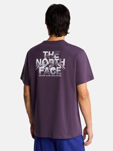 THE NORTH FACE Μπλουζάκι 'All The Way To The Top' σε λιλά