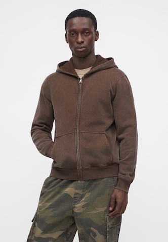HOLLISTER Sweatjakke i brun