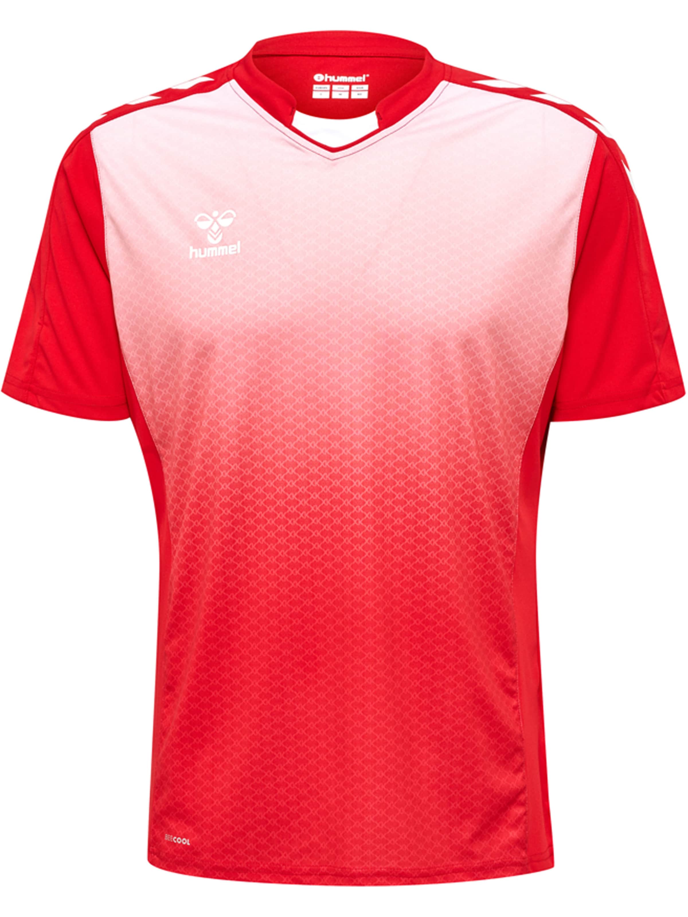 Hummel Tricot 'Core' in Rood: voorkant