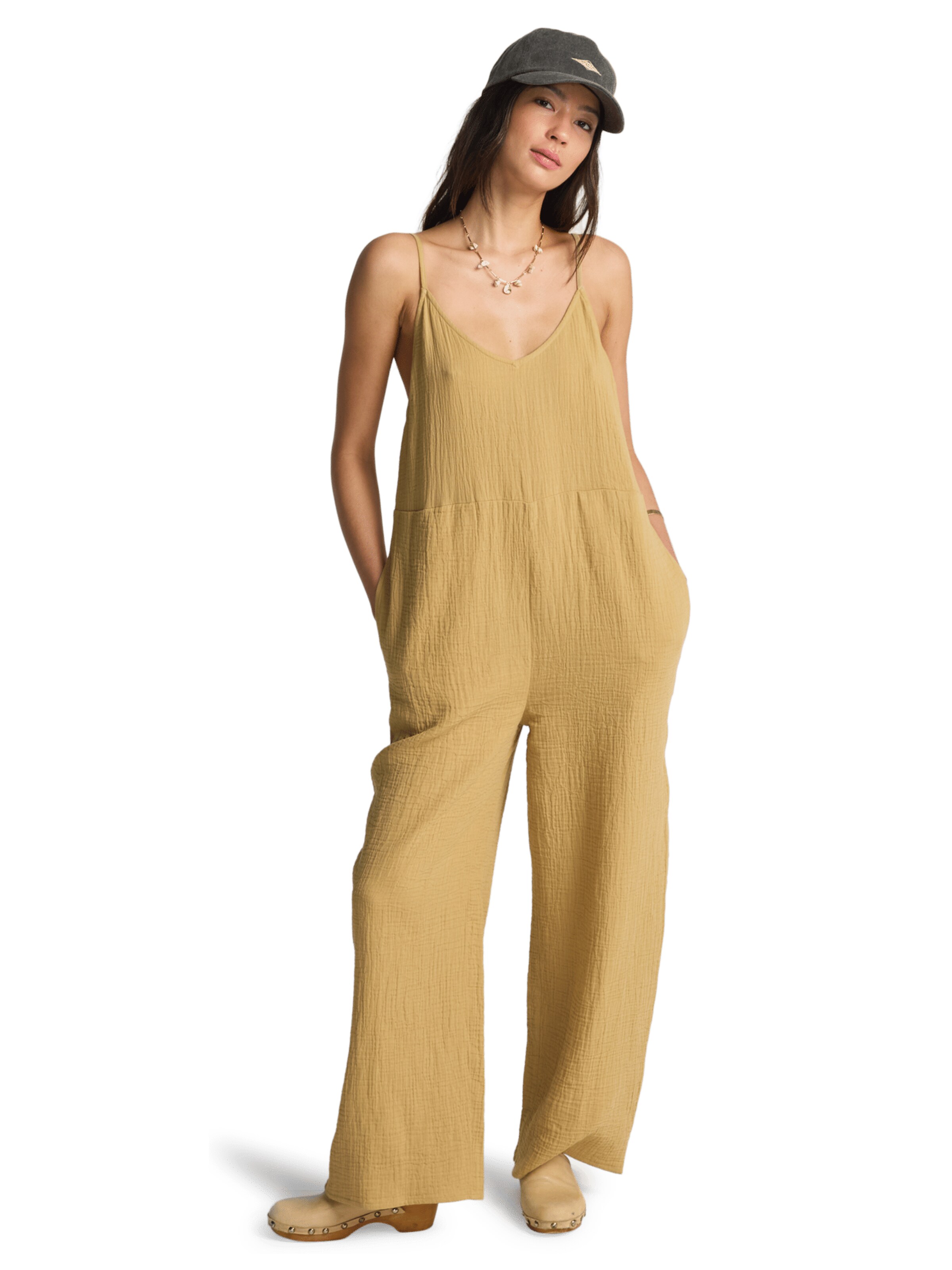 BILLABONG - Jumpsuit 'Only In Dreams' en gris