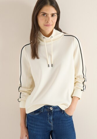 CECIL Sweatshirt in Weiß: Vorderseite
