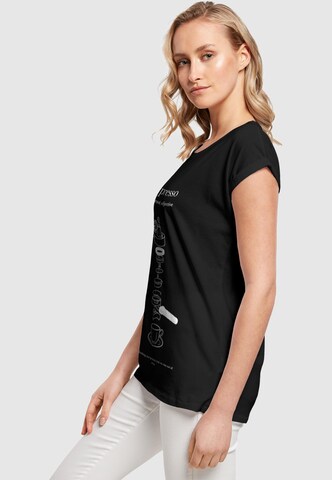 T-shirt 'Depresso' Mister Tee en noir