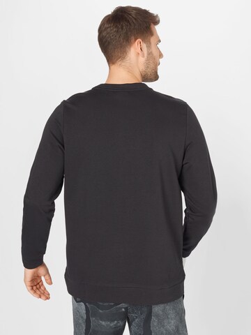 NIKE Sport sweatshirt i svart