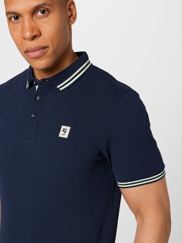 GARCIA Poloshirt in Blau