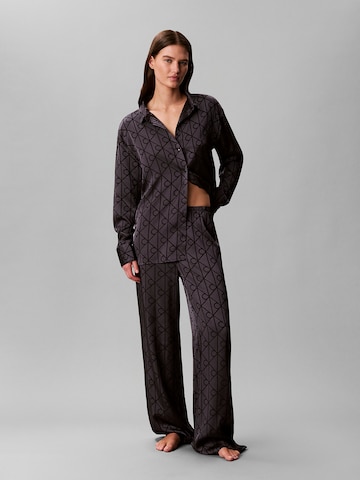 Pyjama Calvin Klein en gris : devant