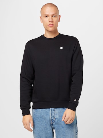 Champion Authentic Athletic Apparel Sweatshirt i svart: framsida