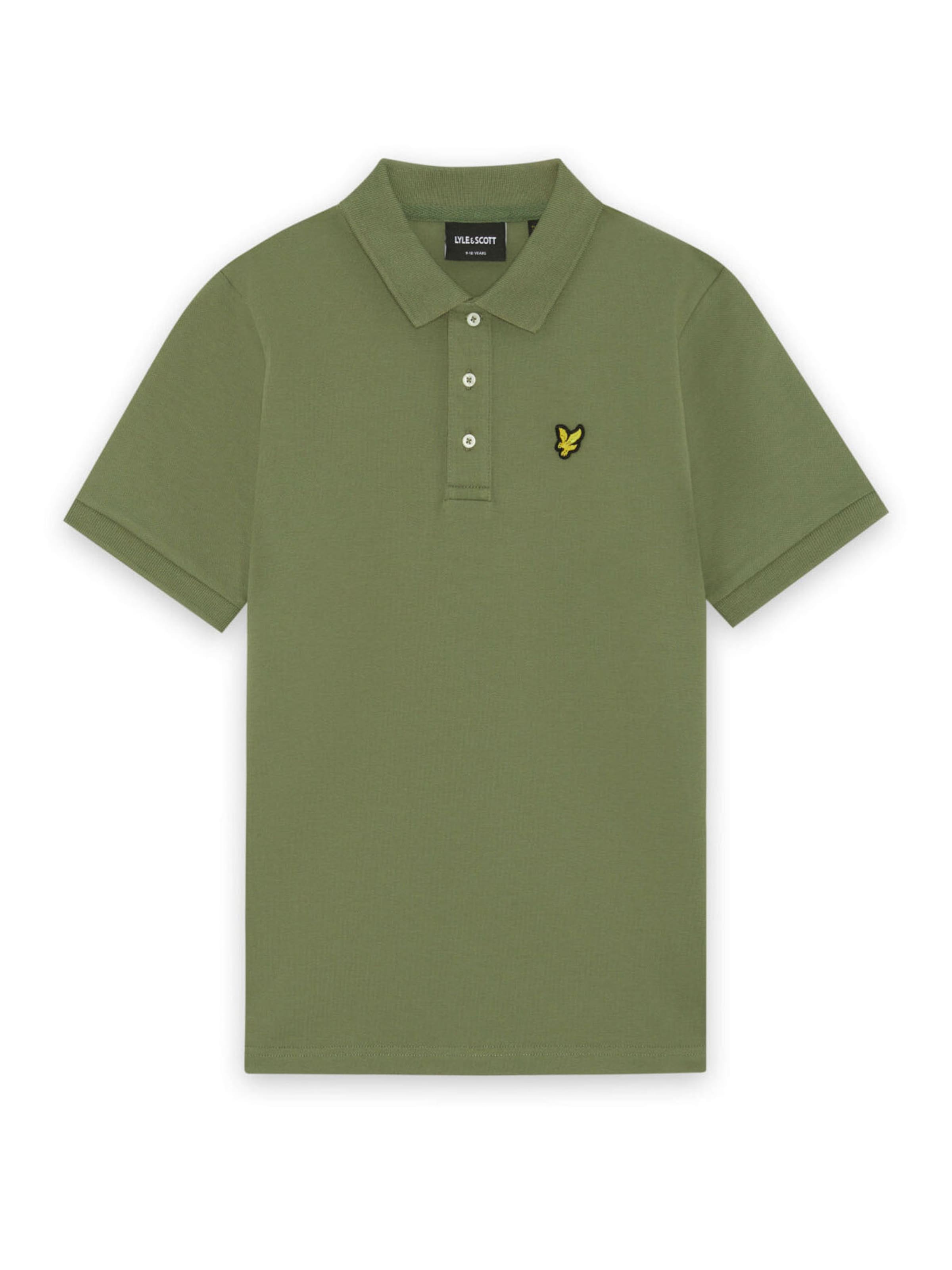 Lyle & Scott Shirt in Groen: voorkant