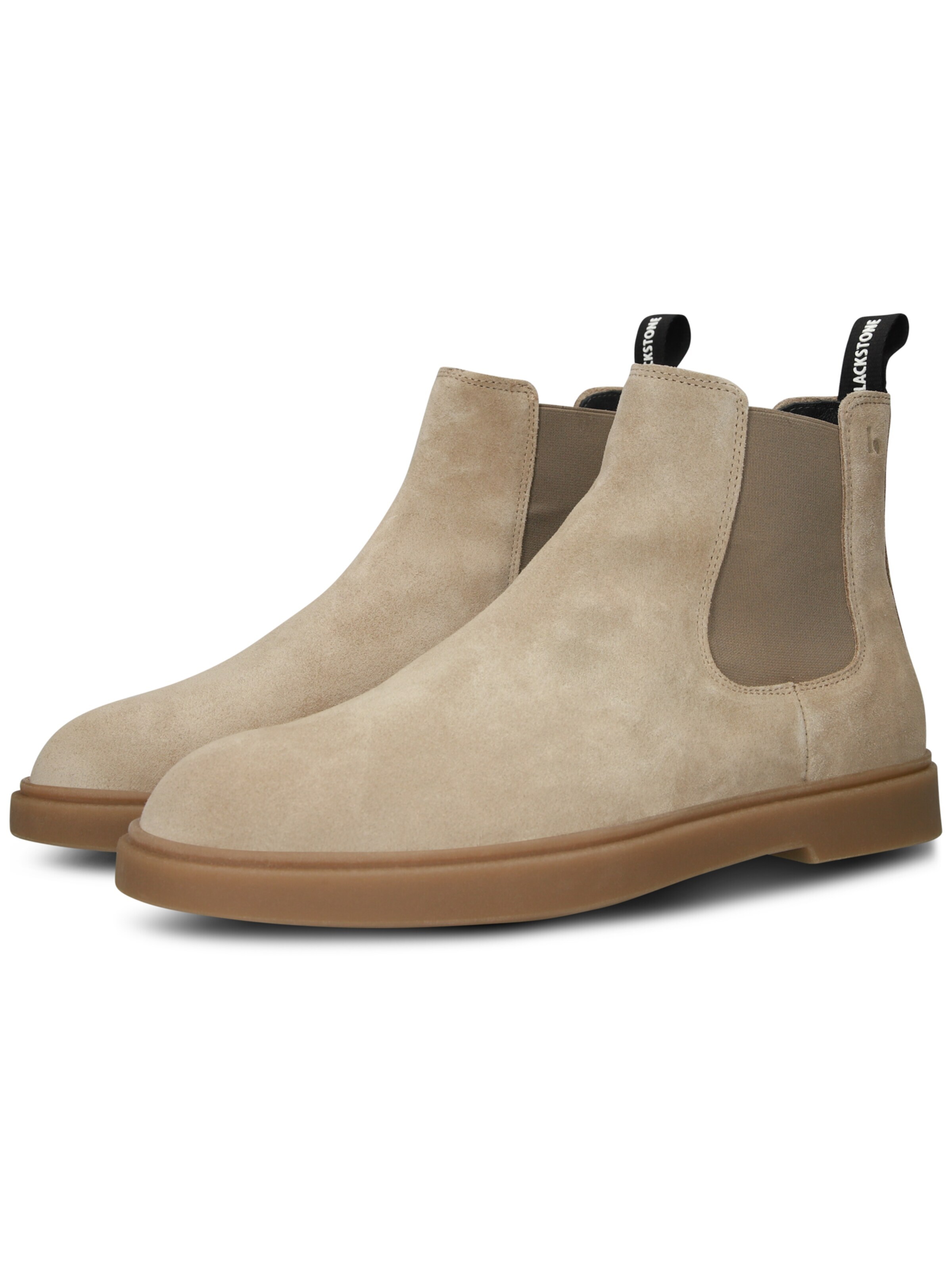 BLACKSTONE Chelsea boots 'PAVE DEAN' i beige