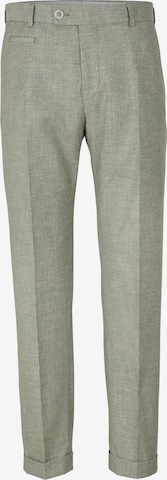 STRELLSON Trousers with creases ' Luc ' in Green: front