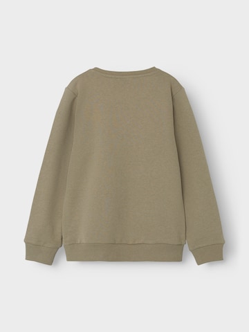 NAME IT - Sweatshirt 'Tilo' em verde