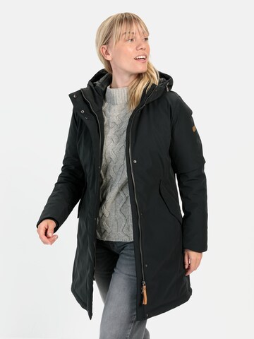 CAMEL ACTIVE Funktionsmantel in Schwarz: Vorderseite