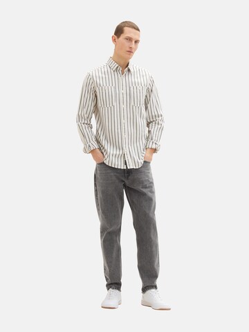 TOM TAILOR Regular fit Overhemd in Wit