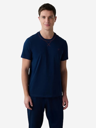 Penti Pyjama long en XS en bleu marine, Vue avec produit