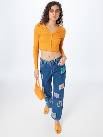 Noisy may Cardigan 'DRAKEY' i orange