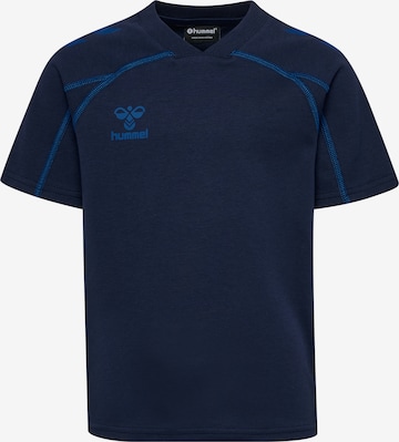 Hummel Functioneel shirt in Blauw: voorkant