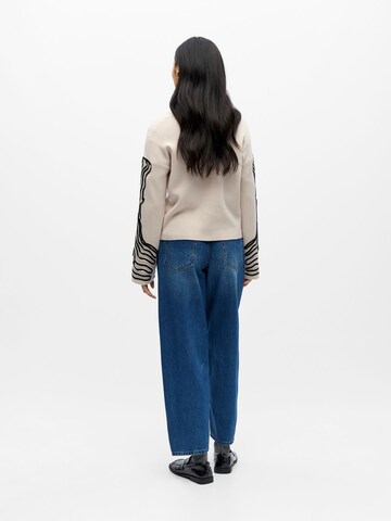 OBJECT Pullover 'OBJReynard' i beige