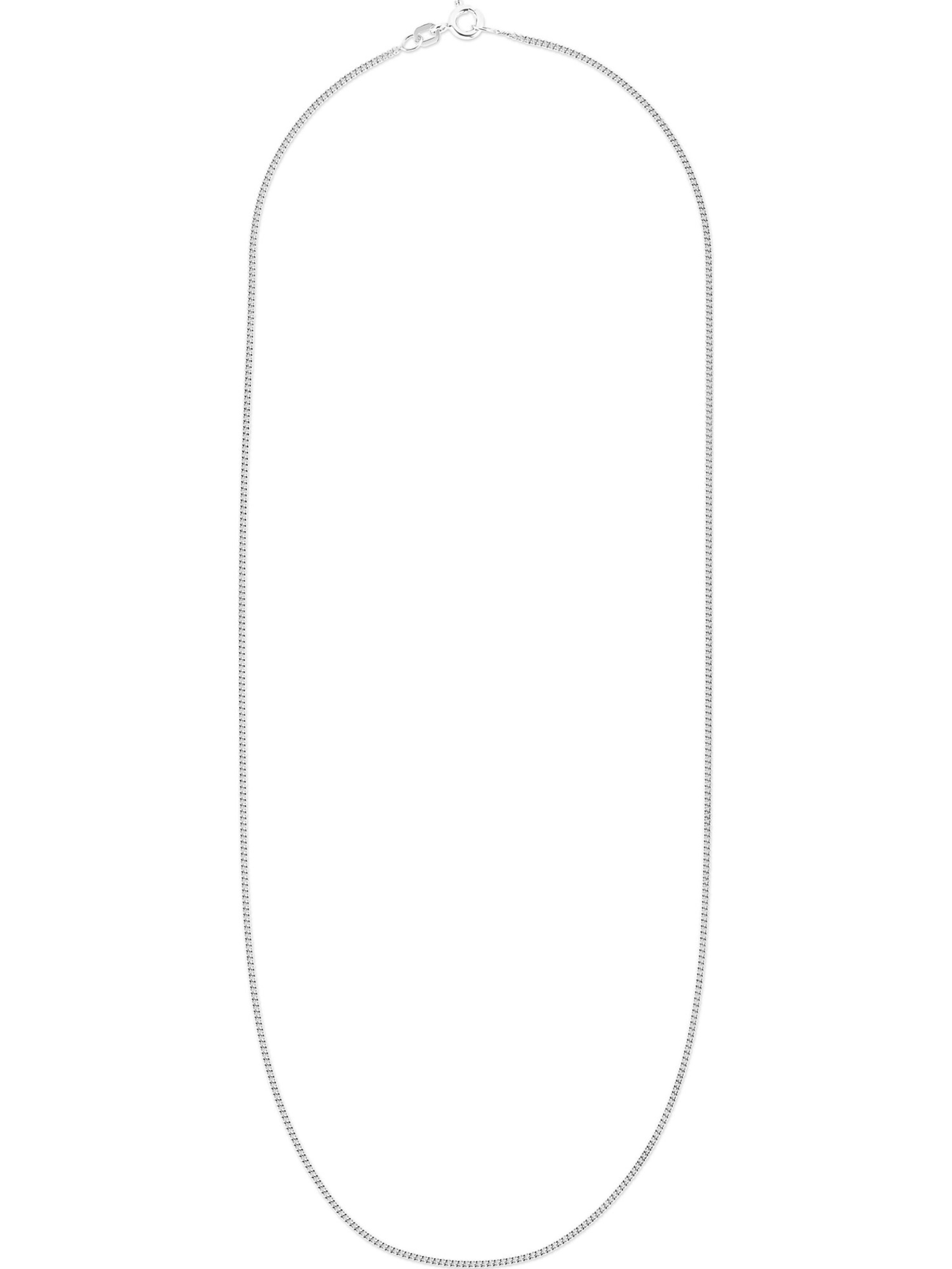 FAVS Necklace in Silver: front