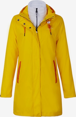 Dingy Rhythm Of The Rain Performance Jacket in Yellow: front