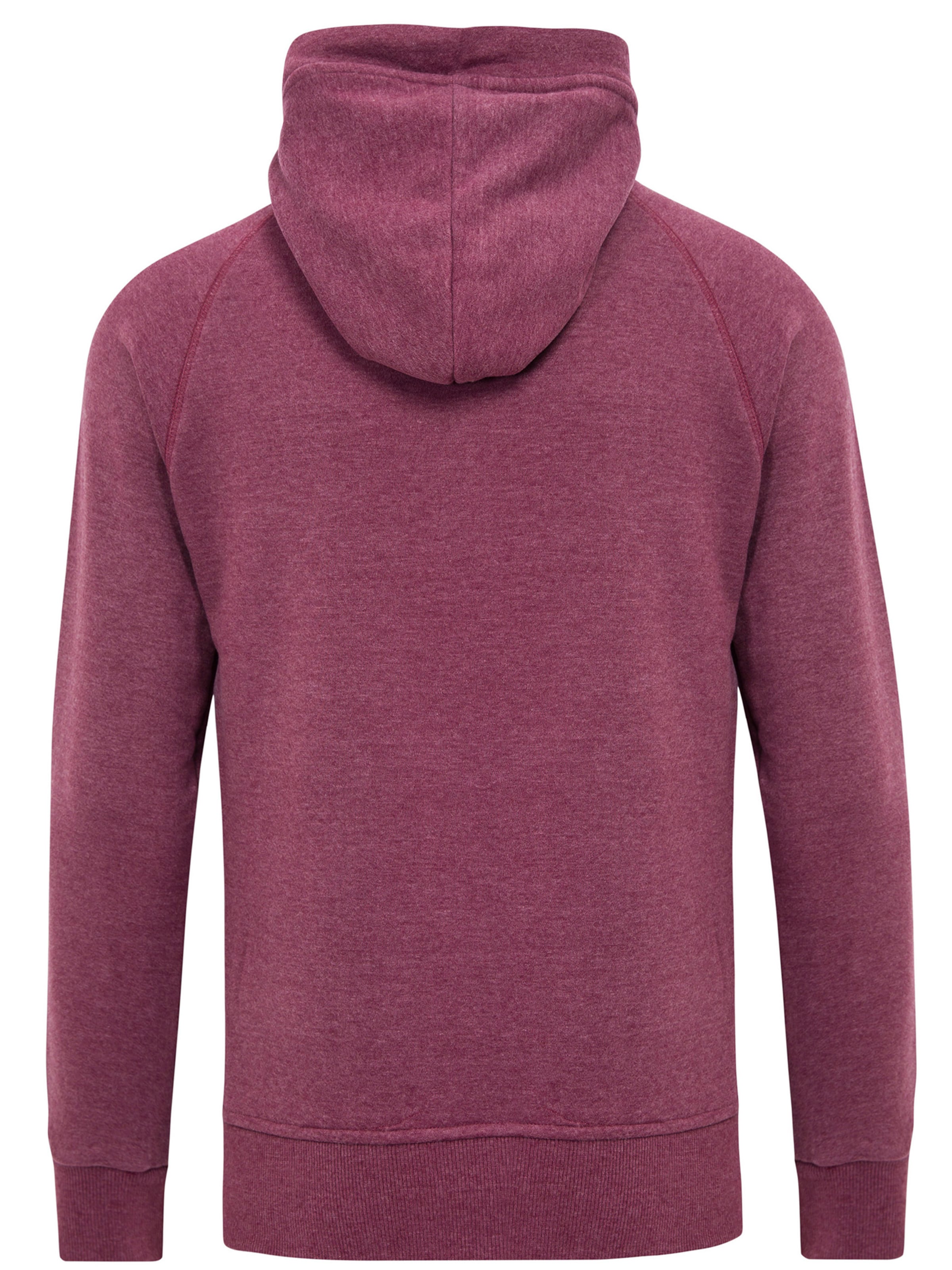 yazubi Zip-Up Hoodie 'Jacob' in Red