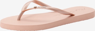 RIP CURL T-Bar Sandals in Pink: front