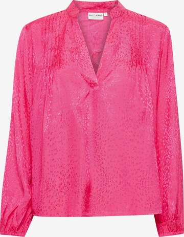 PULZ Jeans Blouse 'Aurora' in Pink: front