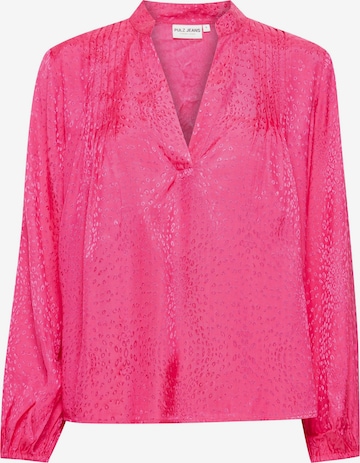 PULZ Jeans Blouse 'Pzaurora' in Roze: voorkant