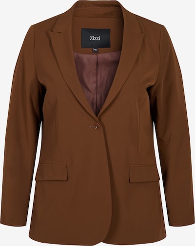 Zizzi Blazer 'Haley' en marron, Vue avec produit