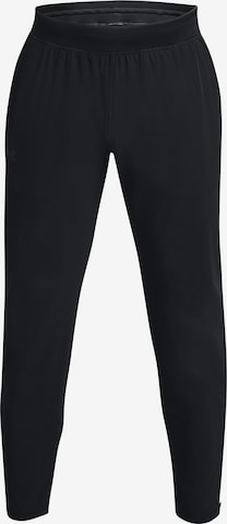 UNDER ARMOUR Ozke Športne hlače | črna barva: sprednja stran