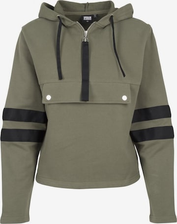 Urban Classics Sweatshirt in Green: front