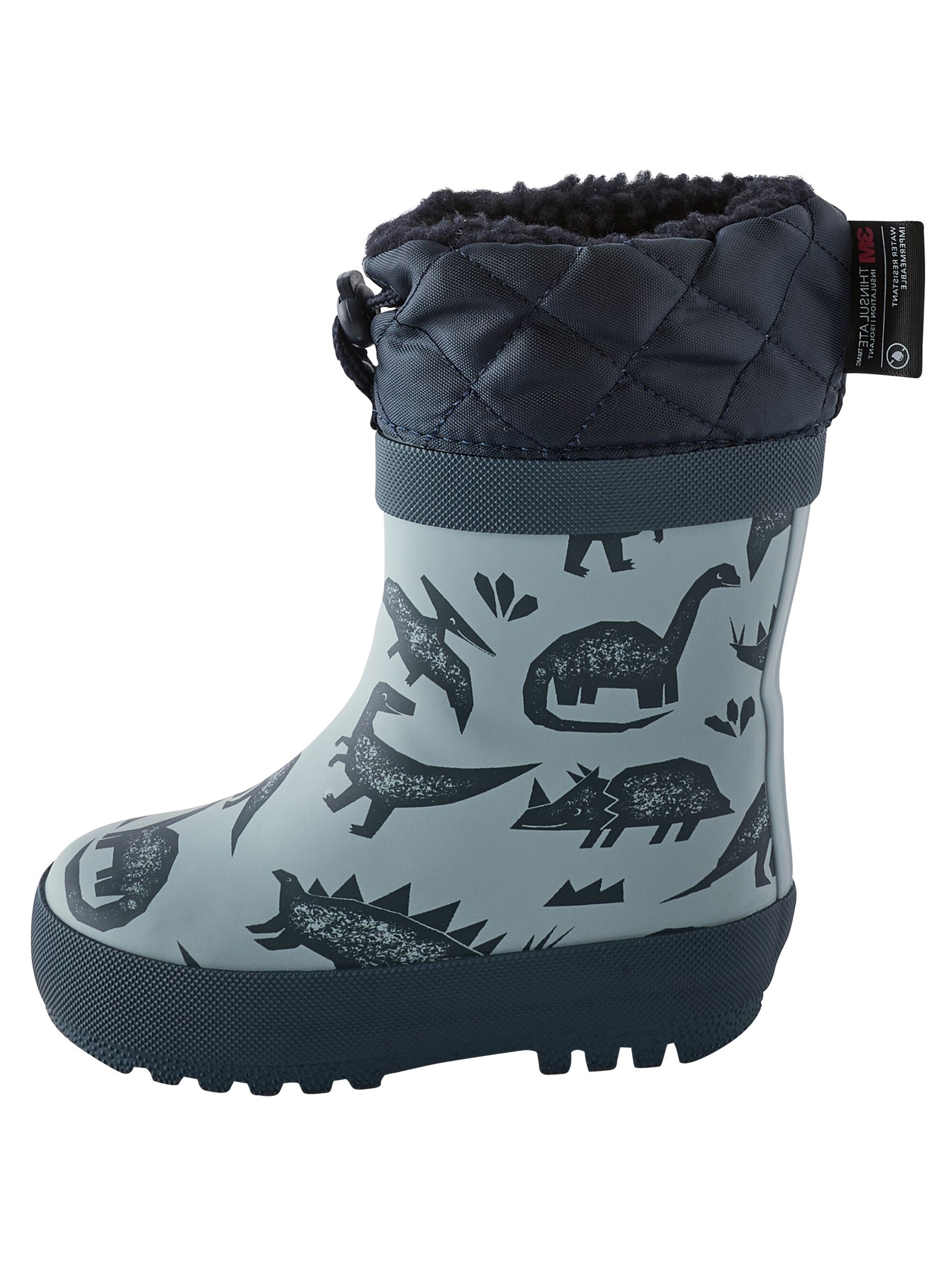 Next Гумени ботуши в синьо: отпред