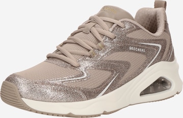 SKECHERS Ниски маратонки 'Tres-Air Uno' в сиво: отпред