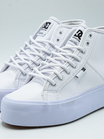 DC Shoes - Botas 'Manual Hi Wnt' en blanco