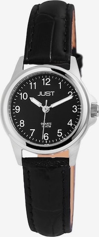 JUST Analog Watch 'Tessa, 10 ATM' in Black: front