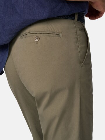 Regular Pantalon chino 'Bonn' MEYER en vert