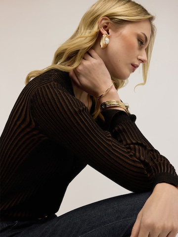 Cardigan MOTIVI en marron
